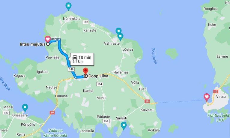 Intsu Suvemaja Hotel Liiva  Buitenkant foto